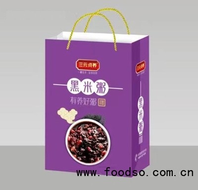 三元貞?zhàn)B黑米粥速食粥