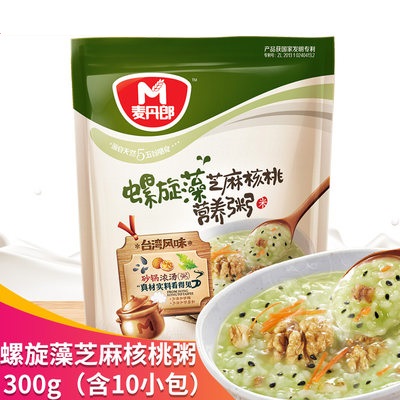 麥丹郎螺旋藻芝麻核桃營養(yǎng)粥