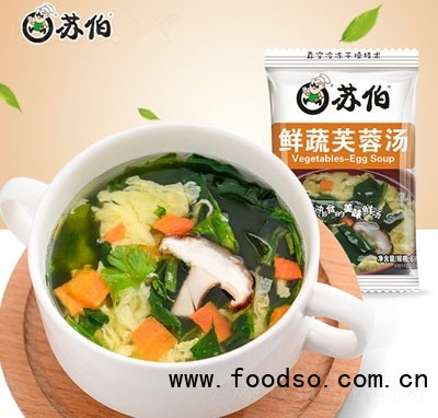 蘇伯鮮蔬芙蓉湯6g