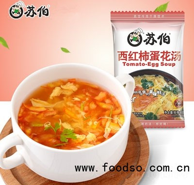 蘇伯西紅柿蛋花湯8克
