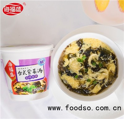 海福盛臺(tái)灣紫菜湯速食湯料