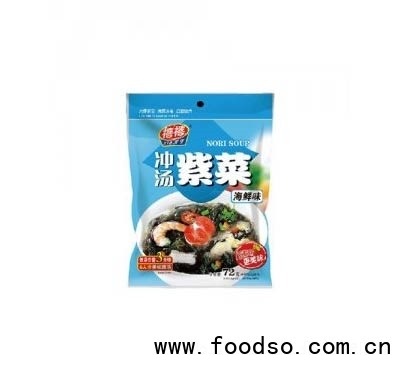 禧禧沖湯紫菜海鮮味即沖湯