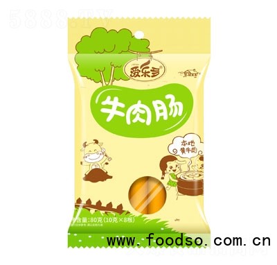 愛樂多牛肉腸袋裝