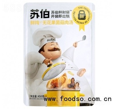 蘇伯無(wú)花果菌菇肉湯450克