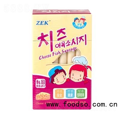 ZEK芝士鱈魚(yú)腸300g