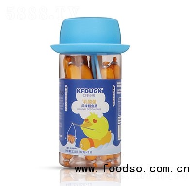 功夫小鴨乳酸菌風味鱈魚腸