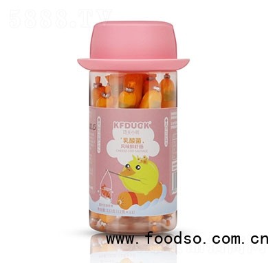 功夫小鴨乳酸菌風味蝦腸香