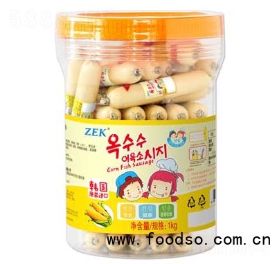 ZEK玉米鱈魚(yú)腸1kg