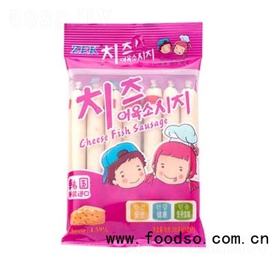 ZEK芝士鱈魚(yú)腸105g