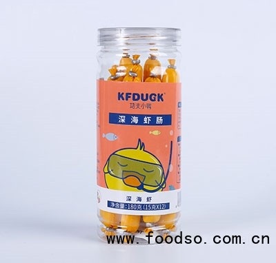 功夫小鴨深海蝦腸兒童香腸