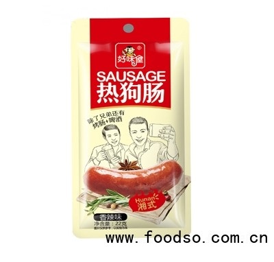 好味屋湘式熱狗腸香辣味22