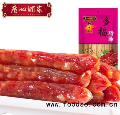 廣州酒家秋之風多福臘腸廣式香腸臘味送禮手信廣東特產(chǎn)300g