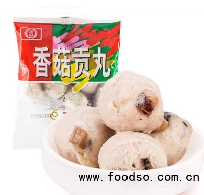 桂冠香菇貢丸340g火鍋食材關東煮食材丸子關東煮聚餐火鍋燒烤食材