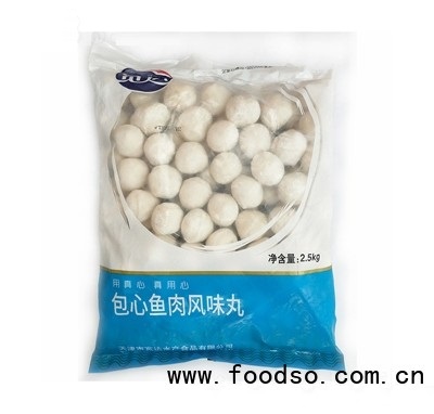 寬達包心魚肉風味丸2速凍