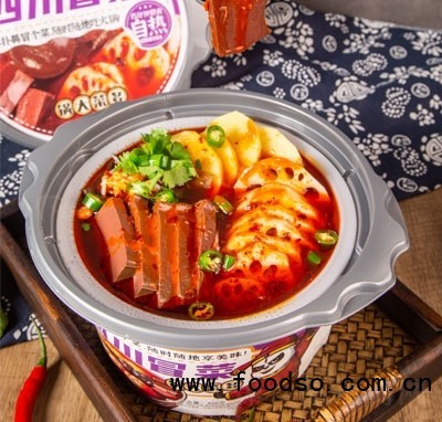 嗨樂(lè)口四川冒菜自熱火鍋懶人火鍋招商