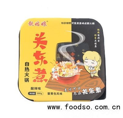 靚姑娘關東煮自熱火鍋酸辣味390克
