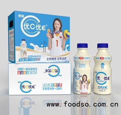 虎潤(rùn)優(yōu)C優(yōu)E乳酸菌飲品1LX8
