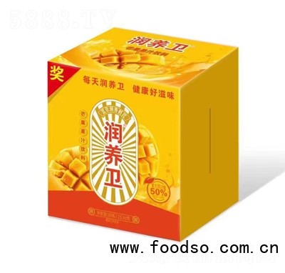 潤養(yǎng)衛(wèi)果汁飲料芒果汁1.25L×6招商代理