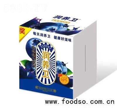 潤養(yǎng)衛(wèi)果汁飲料藍莓汁1.25L×6招商代理