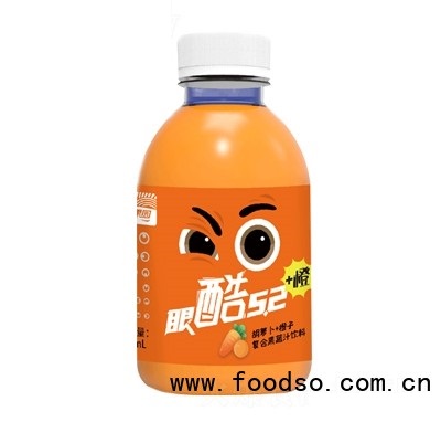 億佳果園胡蘿卜+橙子復(fù)合果蔬汁飲料350ml飲料招商