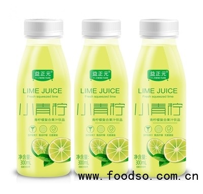 益正元小青檸青檸檬復(fù)合果汁飲料300ml