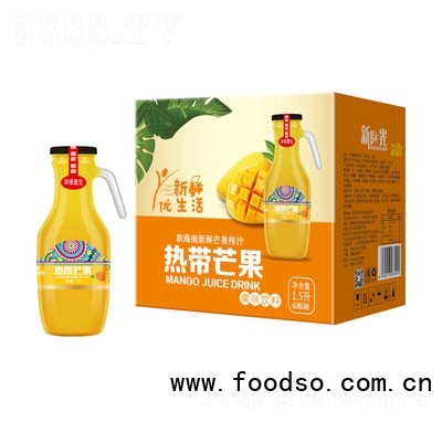 樂優(yōu)果園芒果汁果味飲料果汁飲料玻璃瓶果汁