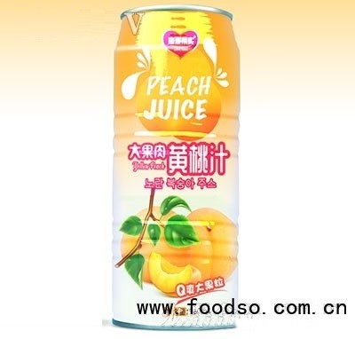 戀愛(ài)果實(shí)果肉黃桃汁960ml