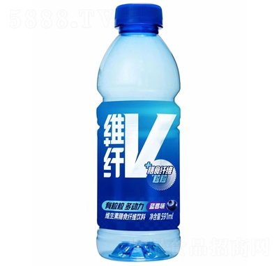 隱雪維生素膳食纖維飲料藍(lán)