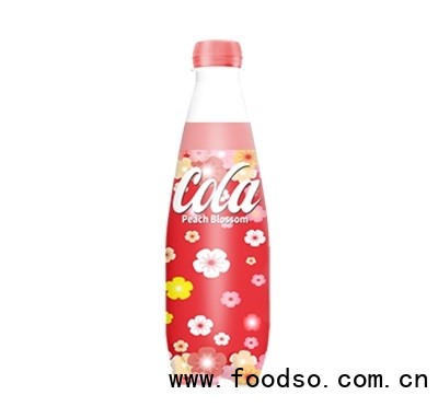 晃動飲料可樂碳酸飲料櫻花味400ml