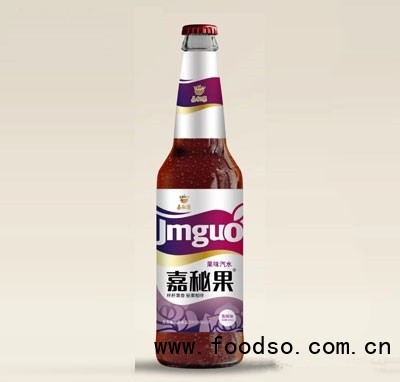 嘉秘果果味汽水碳酸飲料香檳味