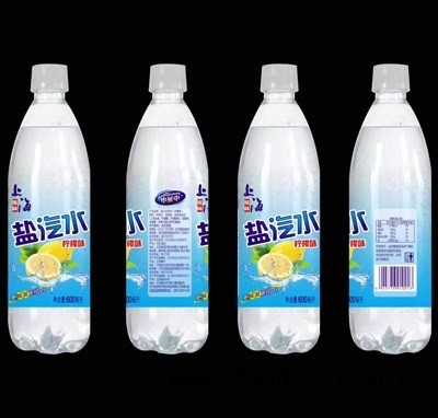 上海風味鹽汽水檸檬味招商600ml