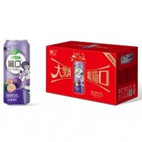 葡口果粒百香果汁飲料490m