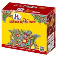 椰城百香果汁飲料1LX8盒